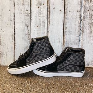 Vans SK8 Hi Checkerboard Sneakers